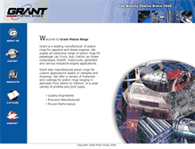 Tablet Screenshot of grantpistonrings.com